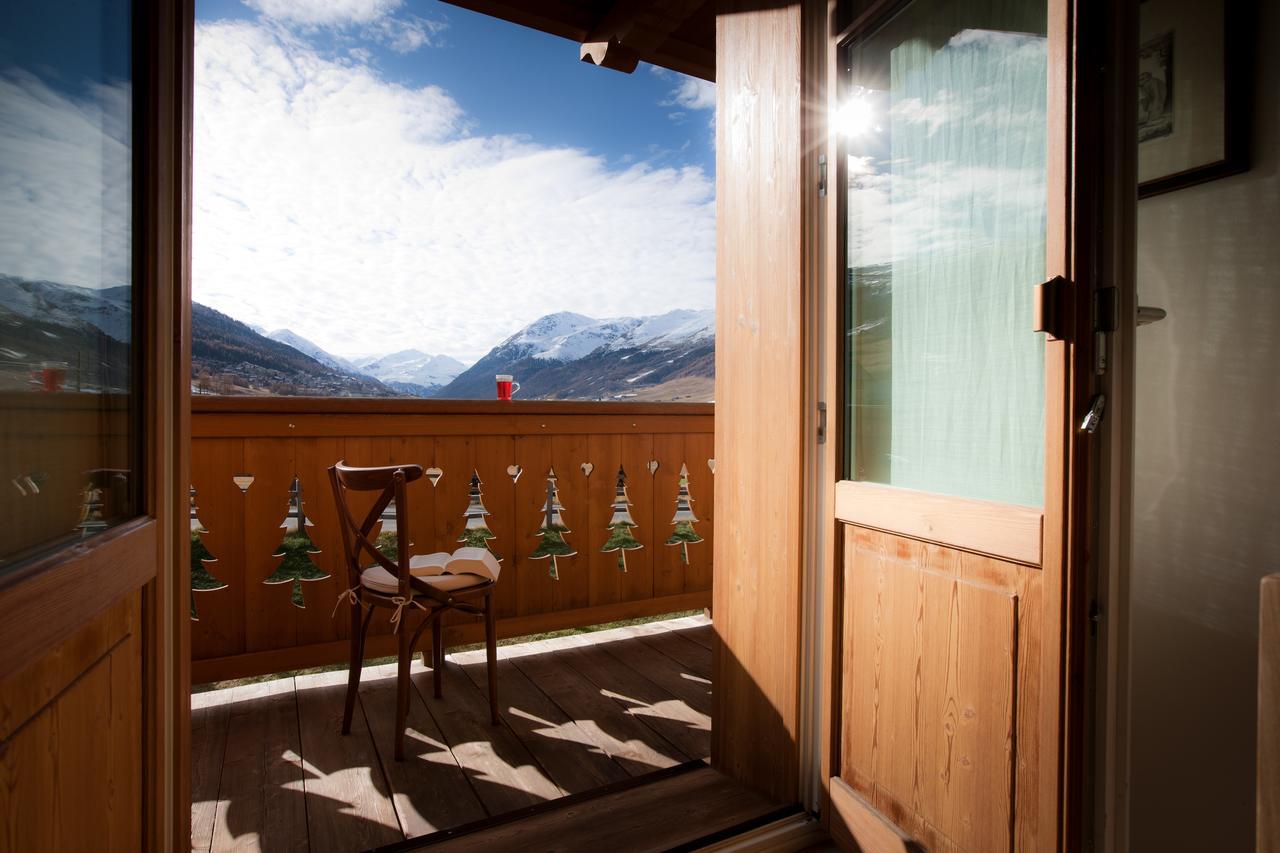 Les Fleurs Bleues Apart otel Livigno Dış mekan fotoğraf